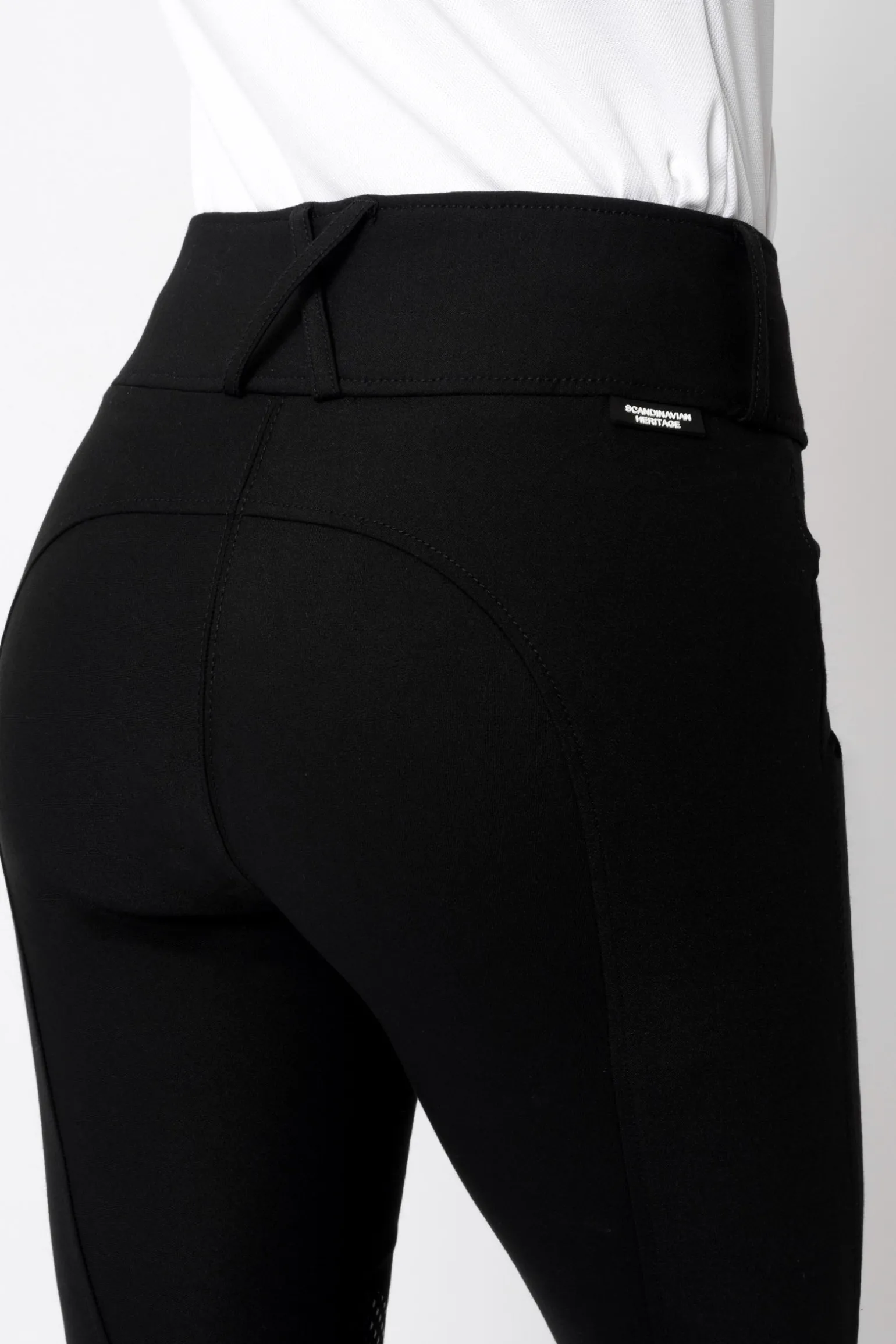 Grand Prix II Damen Reithose mit Kniebesatz