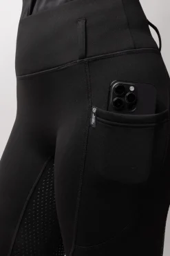 Greta Damen Thermo Vollbesatzreitleggings