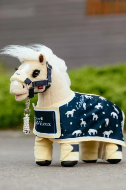 Halfter & Führstrick Set für Spielzeug-Pony Lemon