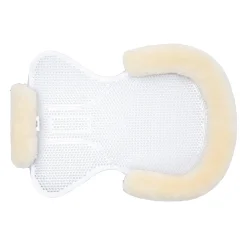 Harleigh Gel Pad mit Lammfelleinfassung