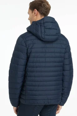 Herren-Steppjacke mit Kapuze