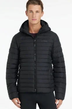Herren-Steppjacke mit Kapuze