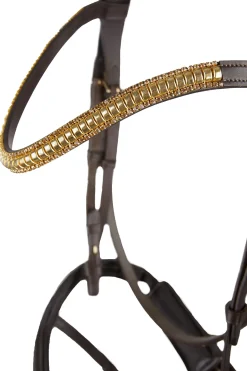Highbury Anatomische Trense mit Kristall-Stirnriemen
