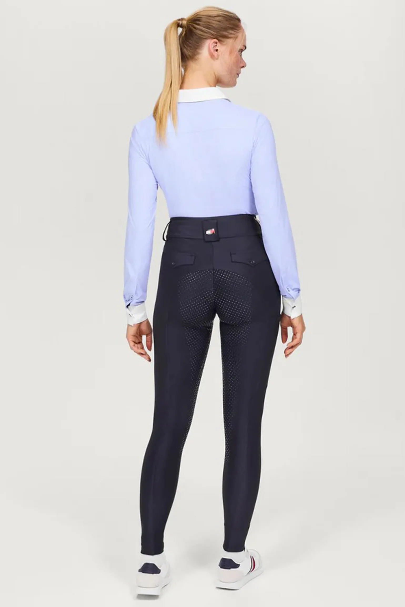 Highland Damen Hybrid-Vollbesatzreithose mit Silikon