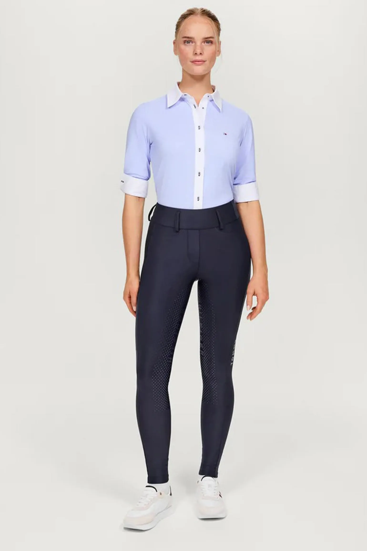 Highland Damen Hybrid-Vollbesatzreithose mit Silikon