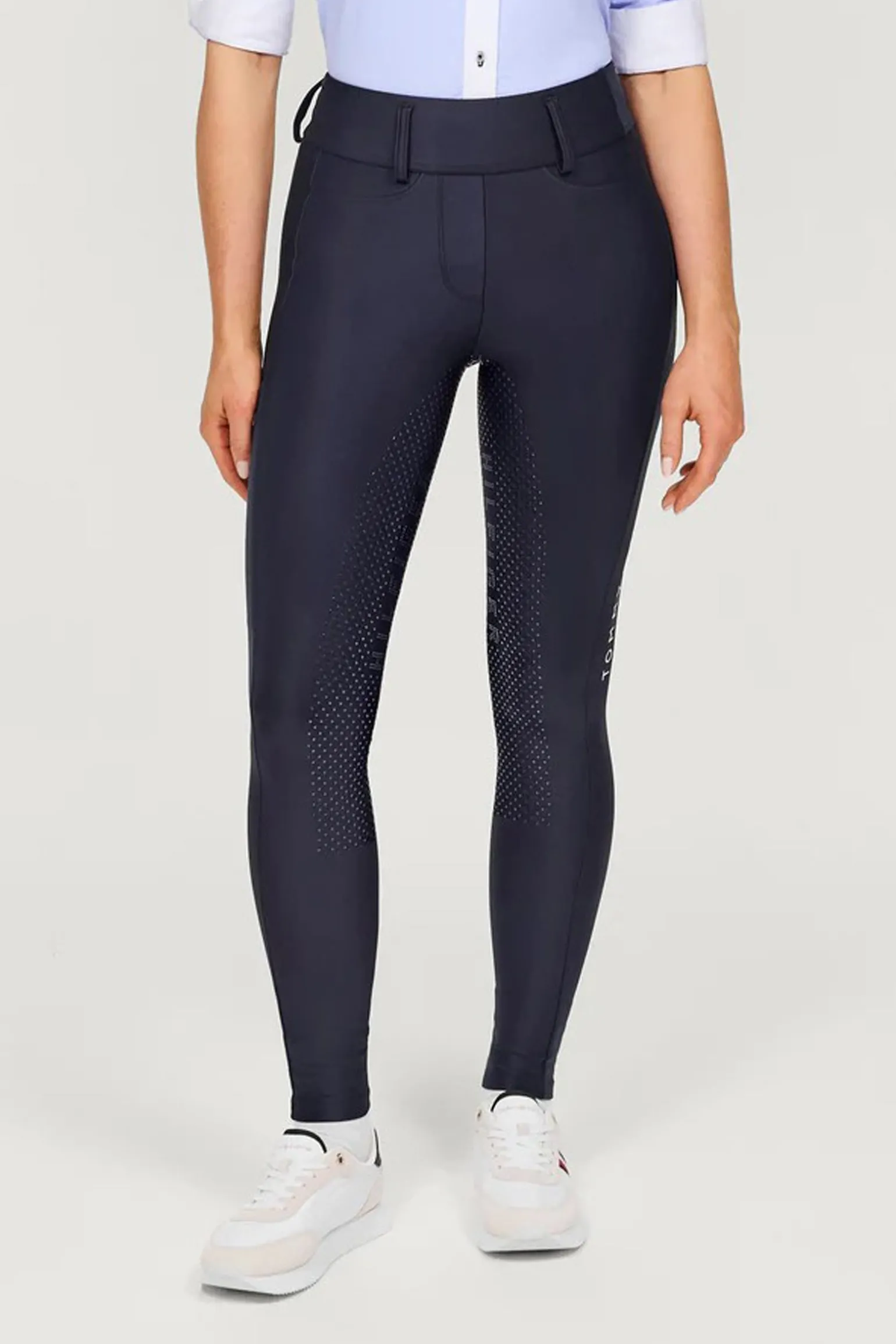 Highland Damen Hybrid-Vollbesatzreithose mit Silikon