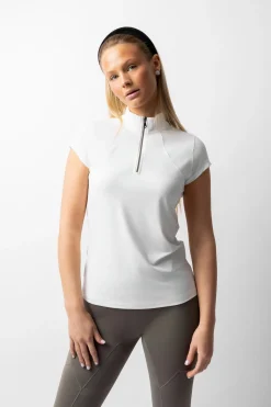 Joelle Damen-Trainingsshirt mit kurzen Ärmeln, UPF 40+