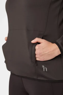 Kaitlin Damen Funktionssweatshirt mit Blumenkragen