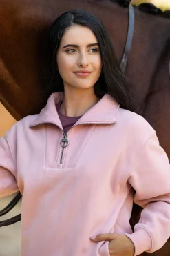 Keira Quarter Neck Sweatshirt