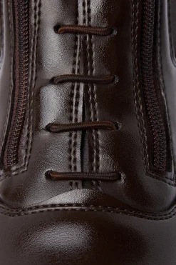 Kingston Damen Reitstiefeletten mit doppeltem Reißverschluss