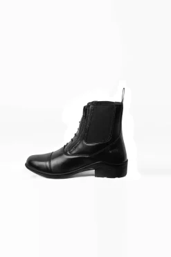 Kingston Damen Reitstiefeletten mit doppeltem Reißverschluss