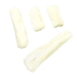 Lammfell-Halfter Set