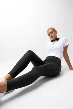 Lara Damen Reitleggings mit Vollbesatz mit hohem Bund