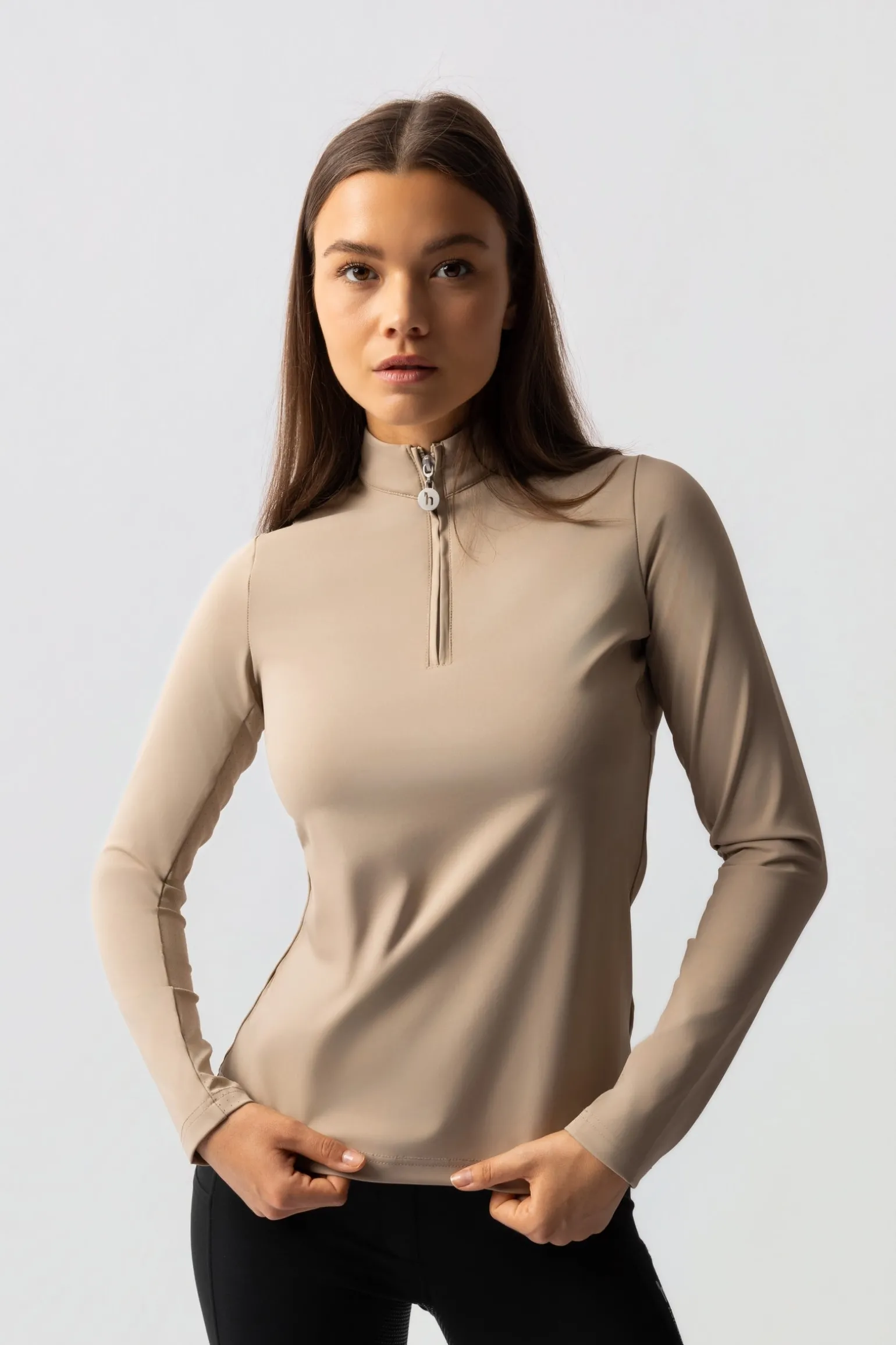 Lilian Damen Trainingsshirt mit langen Ärmeln