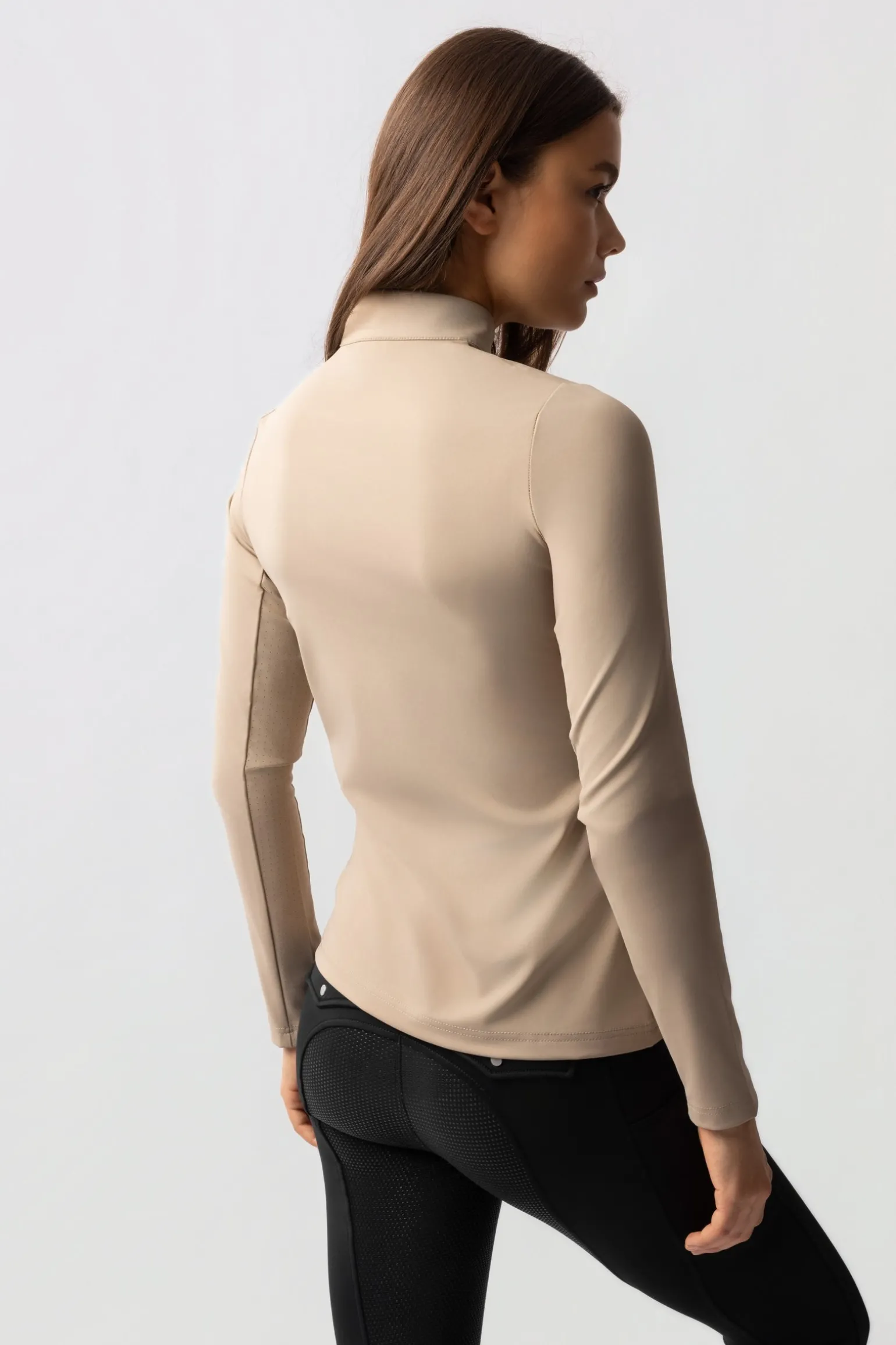 Lilian Damen Trainingsshirt mit langen Ärmeln