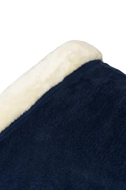 Lincoln Fleecedecke mit Kunstfellkragen