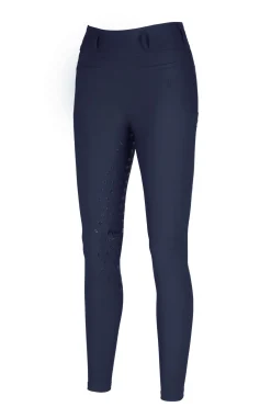 Linnett Damen nahtlose Vollbesatzreitleggings mit hohem Bund