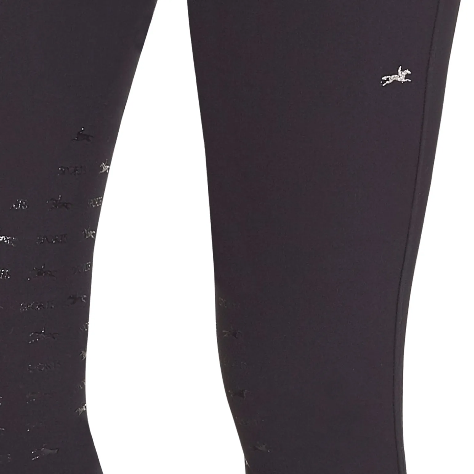 Loretta Damen Reithose mit Kniebesatz