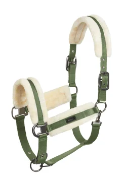 Marquess Halfter mit Kunstfellfutter