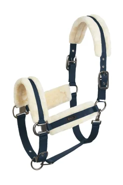 Marquess Halfter mit Kunstfellfutter