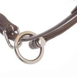 Marvellous Lederhalfter mit Lammfell