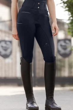 Mathilda Glam Damen High-Waist Reithose