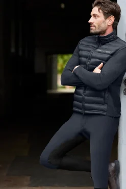 Matteo Classic Herrenreithose mit Vollbesatz aus Kunstleder