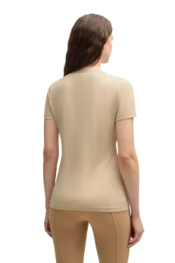 Maya Damen-T-Shirt mit Stickerei