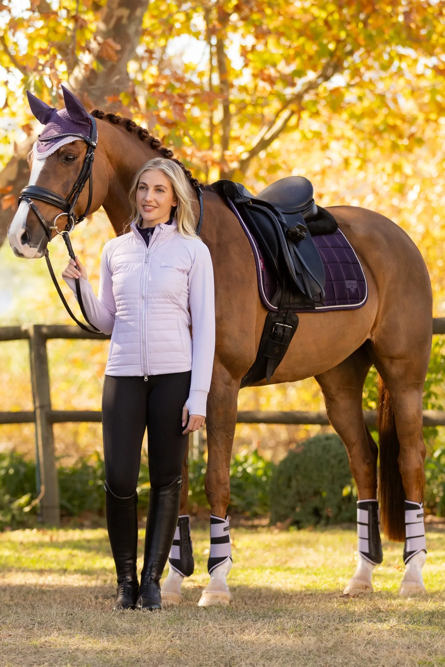 Merino+ Loire Classic Dressur-Satteldecke