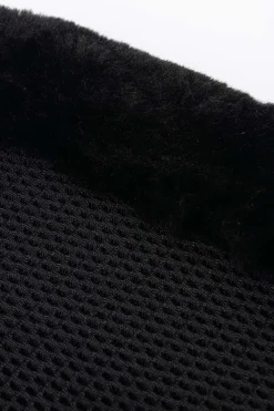 Mesh Gamaschen mit Fleece Einfassung