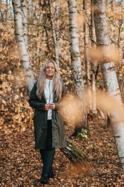 Mindy Damen Regenmantel