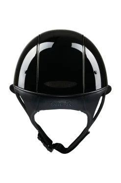 MIPS Avance Glossy Reithelm mit Chrome Biese