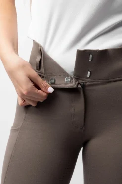 Mira Damen Reithose mit Vollbesatz und hohem Bund