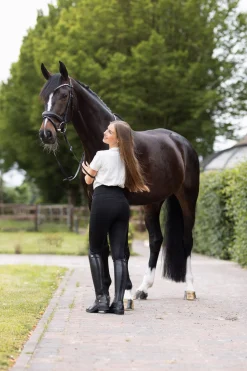 Mira Damen Reithose mit Vollbesatz und hohem Bund