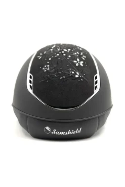 Miss Shield Shadowmatt mit Blumen Swarovski Schmuck, Chrom 2.0