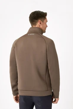 Nicolas Herren Funktionssweatshirt mit Reißverschlusstaschen