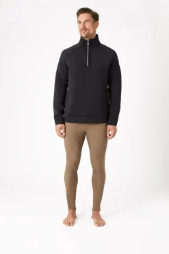 Nicolas Herren Funktionssweatshirt mit Reißverschlusstaschen