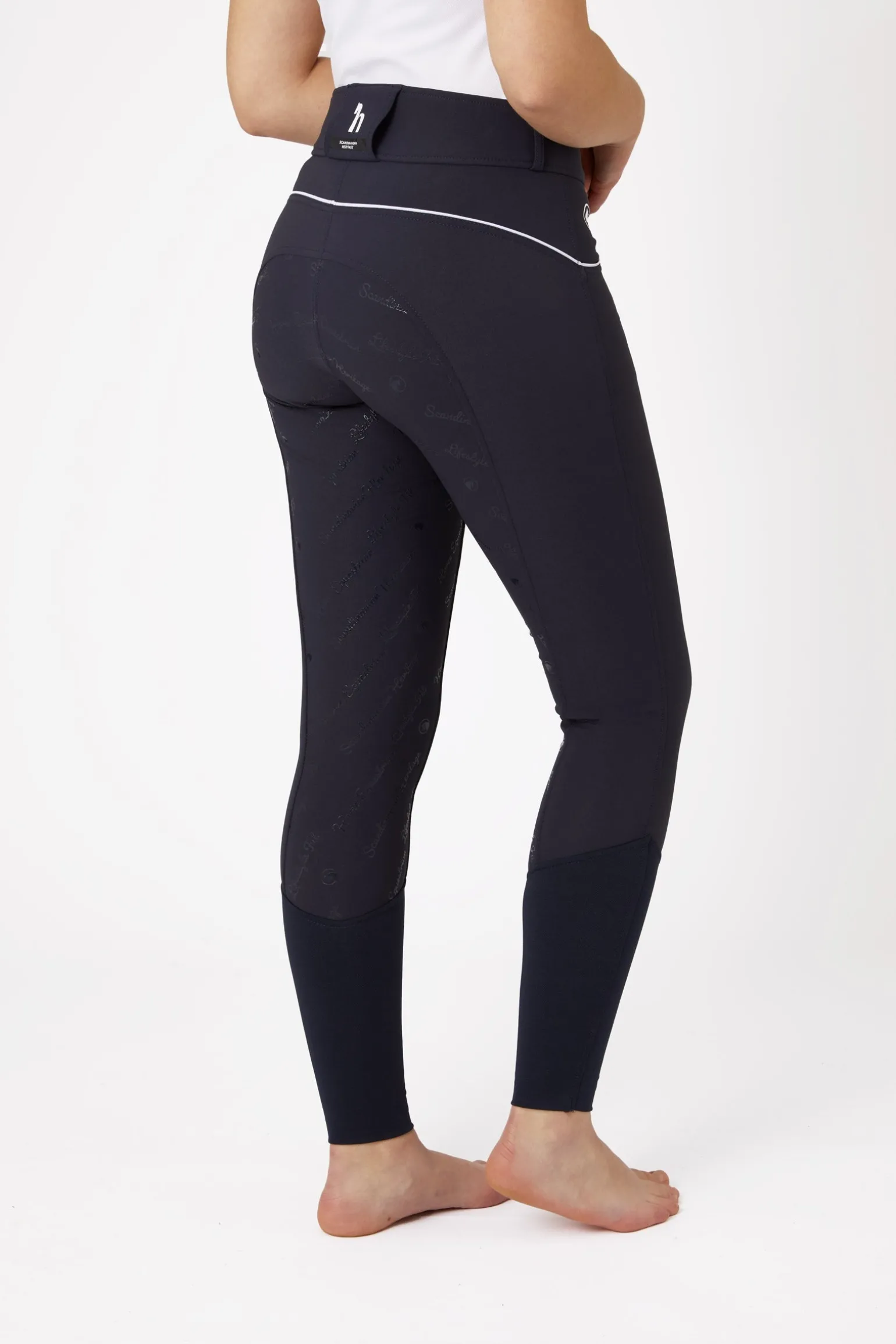 Nordic Performance Damen-Vollbesatzreithose mit Silikongrip, UPF 50+