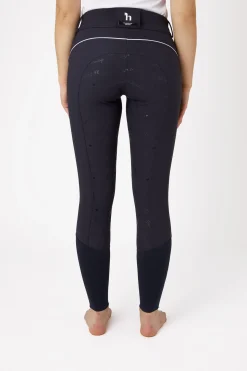 Nordic Performance Damen-Vollbesatzreithose mit Silikongrip, UPF 50+