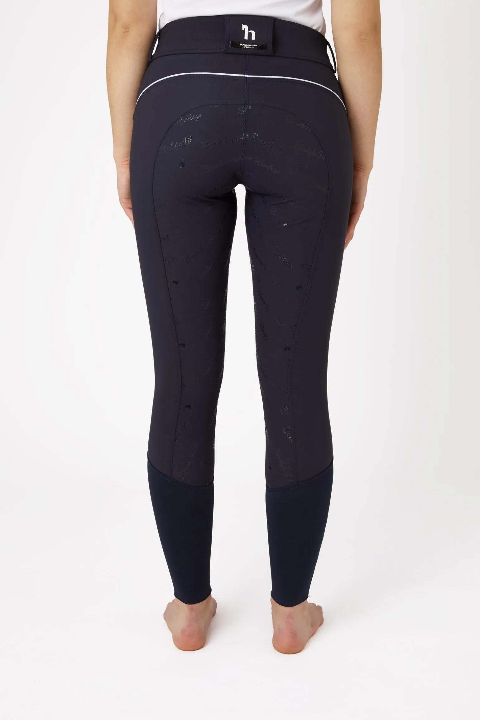 Nordic Performance Damen-Vollbesatzreithose mit Silikongrip, UPF 50+