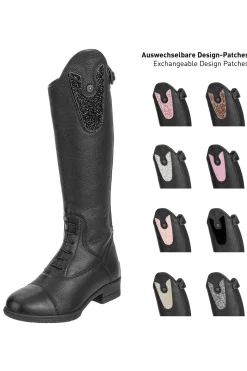 Nova Fun Convertible Kinder Reitstiefel aus Leder