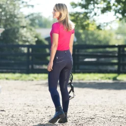 Olivia Damen-Vollbesatzreithose mit Silikongrip, UPF 50+