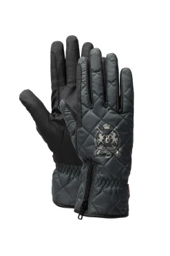Onyx wasserfeste gepolsterte Reithandschuhe