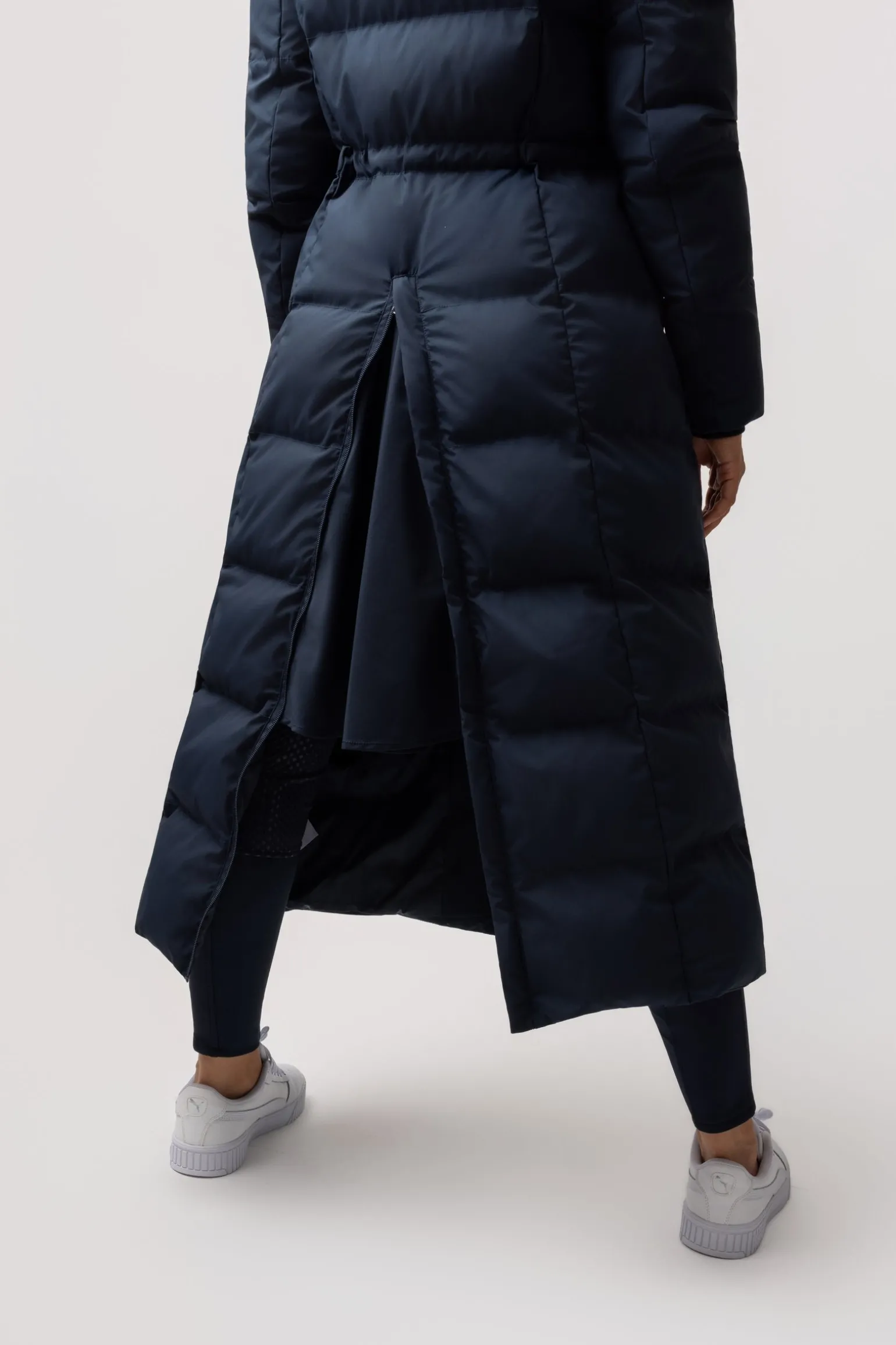 Paloma Damen langer wattierter Mantel