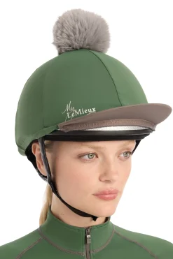 Pom Pom Seide Helmüberzug