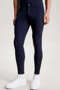 Pro Herren Kniebesatz Reithose