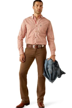 Pro Team Packer Herren Westernhemd