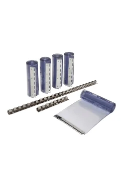 PVC-Streifenvorhang-Set 300, 225 cm