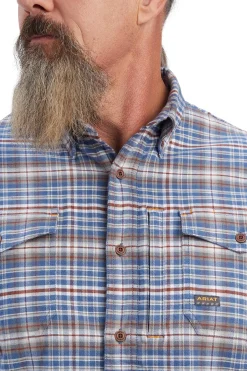 Rebar Flannel DuraStretch Herren Arbeitshemd