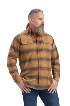 Rebar Flannel DuraStretch Herren Arbeitshemd